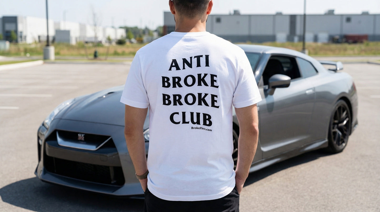 Anti Broke Broke Club - Broke Flexing - T-Shirt