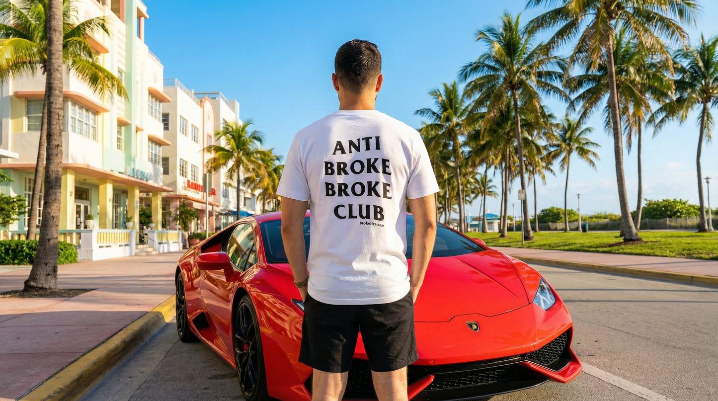 Anti Broke Broke Club - Broke Flexing - T-Shirt