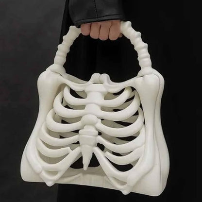Bone Bag | Skeleton Handbag | Edgy Statement Purse | Broke Flexing