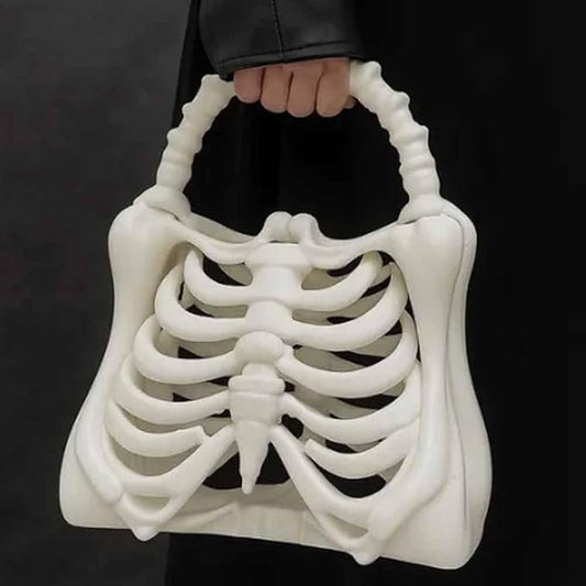 Bone Bag | Skeleton Handbag | Edgy Statement Purse | Broke Flexing