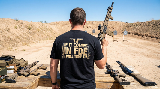 If It Comes In FDE I Will Take It - Broke Flexing - T-Shirt