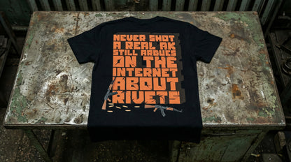 Take It Down a Notch – AK Guy T-Shirt | Broke Flexing