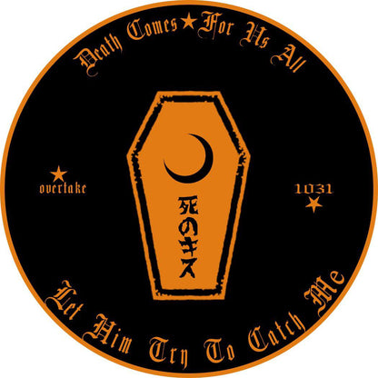 Broke Flexing – Death Comes For Us All | JDM Slap Sticker | Holographic Car Decal