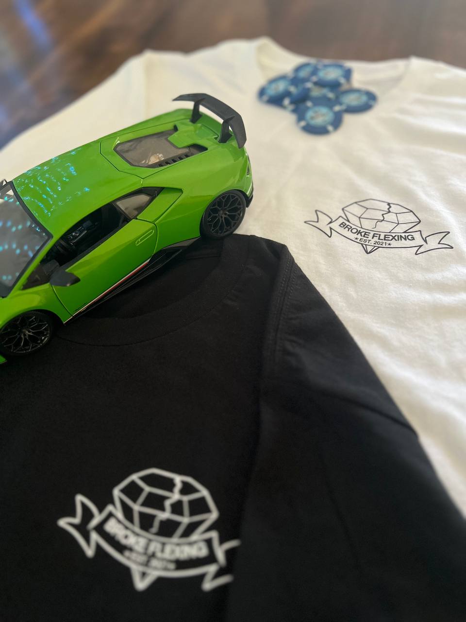 Need Money For Lamborghini - Broke Flexing - T-Shirt