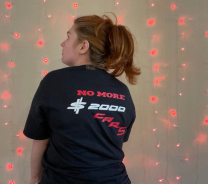 No More $2000 Cars T-Shirt | JDM Nostalgia Car Shirt | Broke Flexing