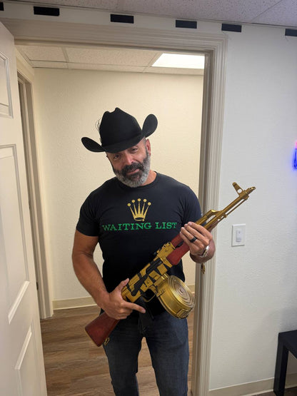 Timepiece Waiting List T-Shirt | Watch Collector Humor Shirt | Broke Flexing